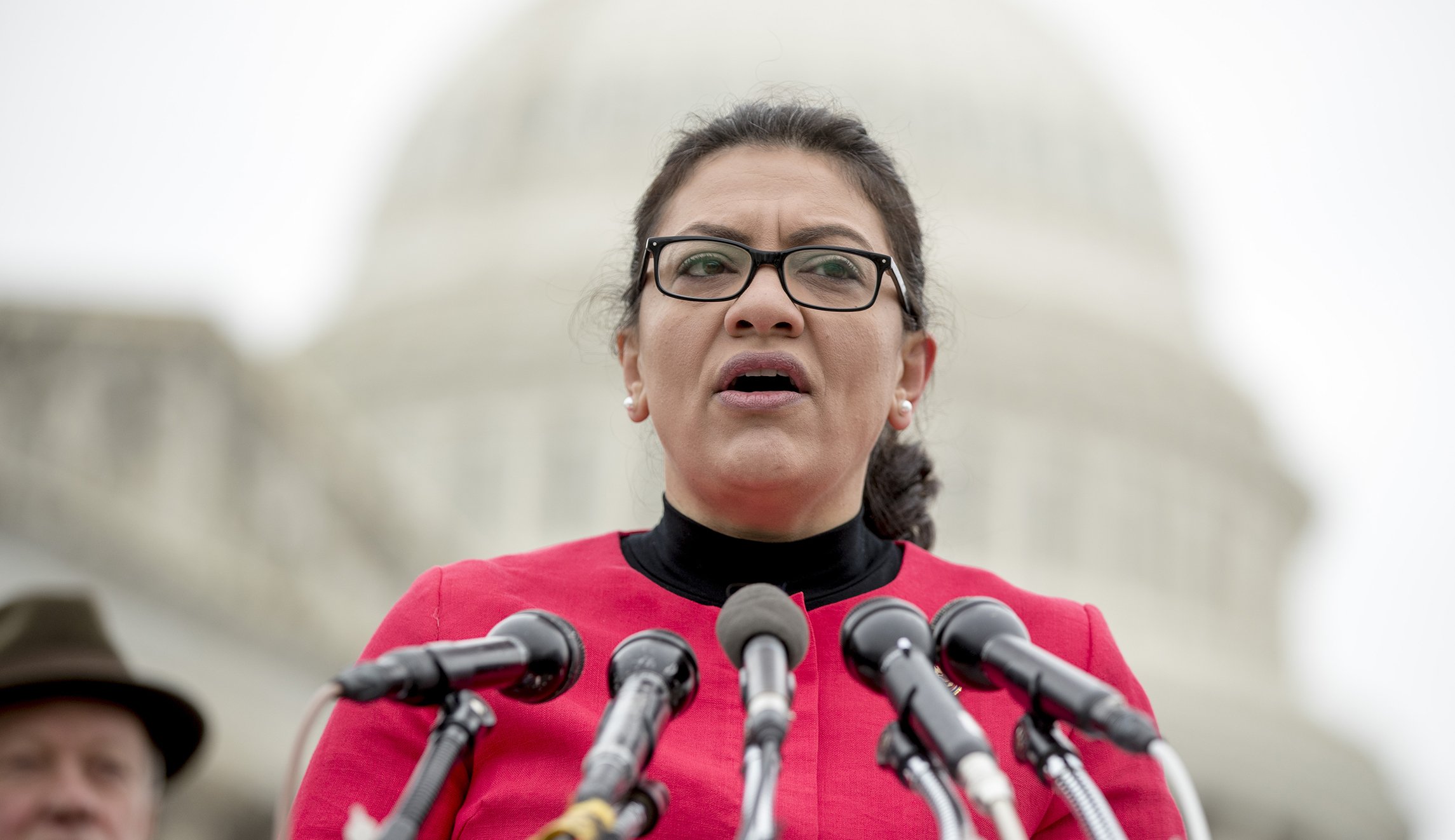 Censure Rashida Tlaib over new antisemitic remarks
