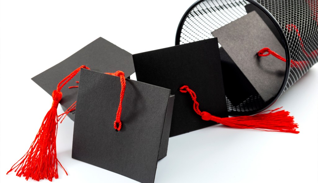 The real scandal is that college isn’t about education anymore