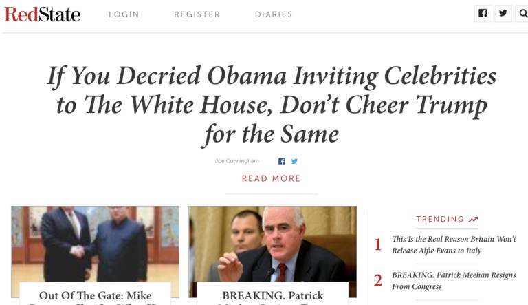 Conservative RedState lays off writers, some suspect it’s because they were anti-Trump