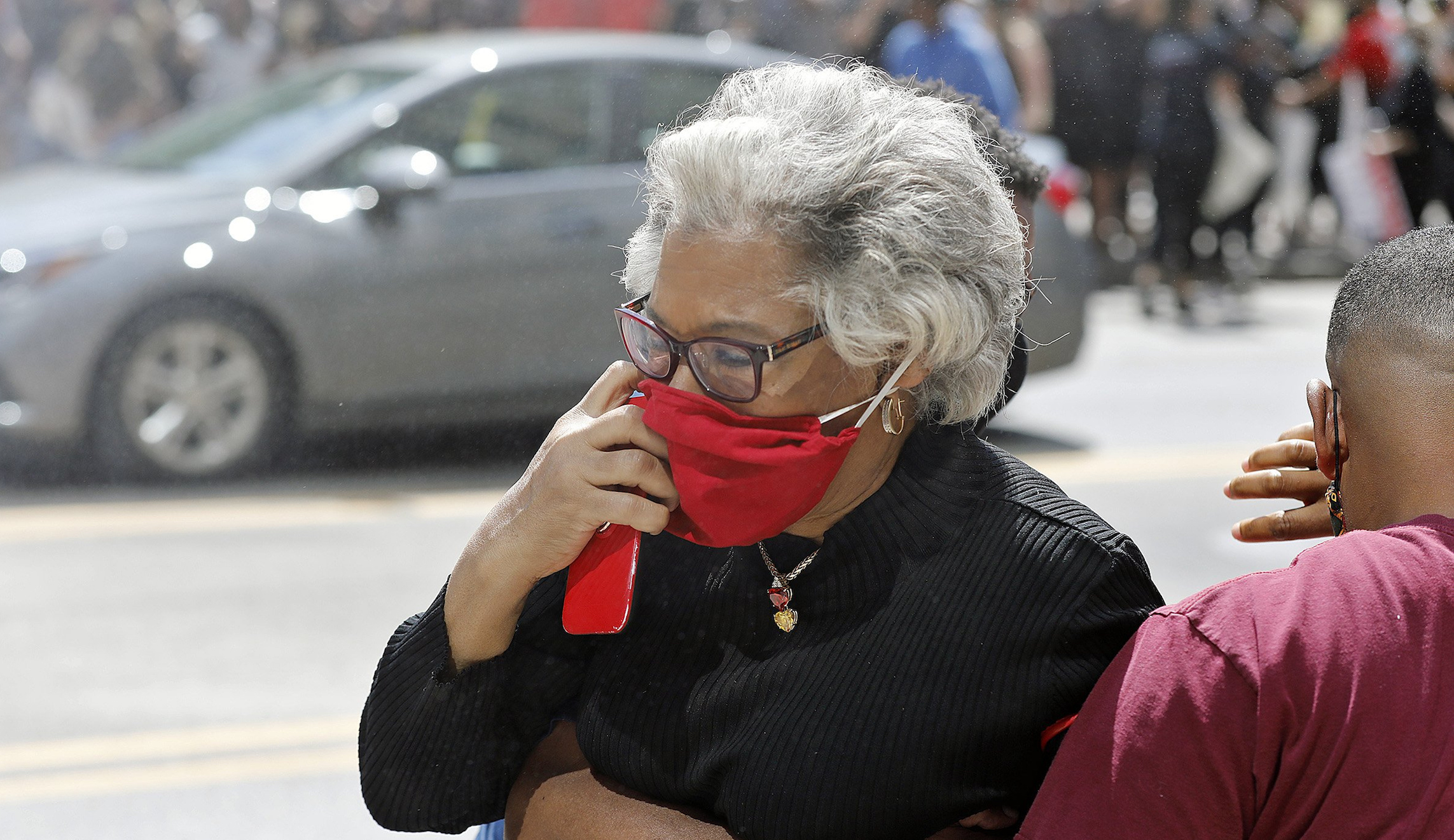 Democratic congresswoman says she got pepper-sprayed at George Floyd protest