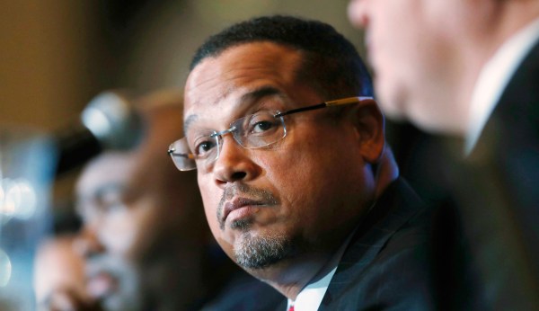 Keith Ellison blasts Trump for subpoena from DOJ