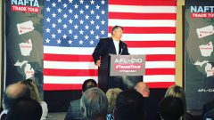 Richard Trumka and Big Labor try to come home