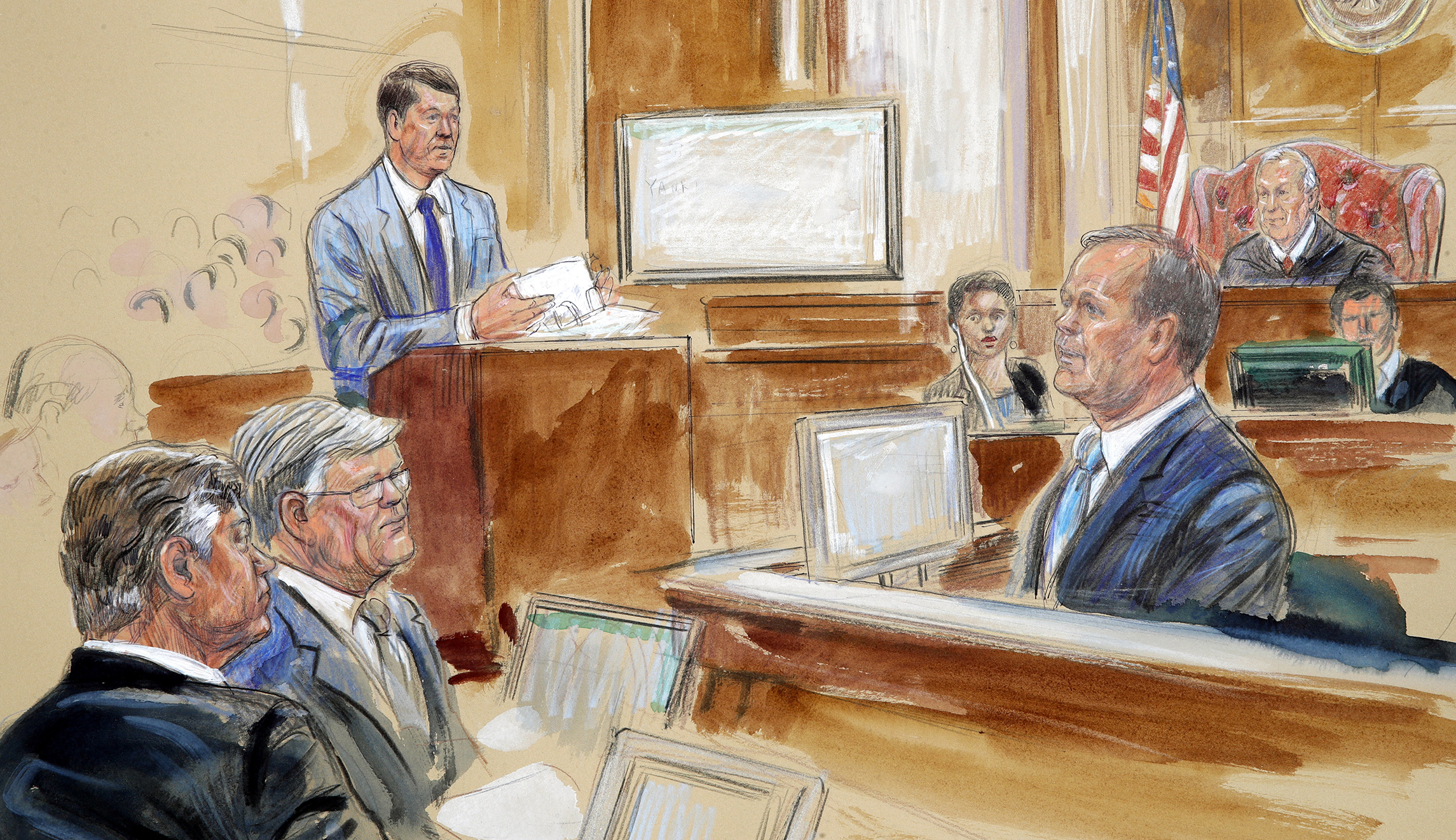 Judge in Manafort trial approves request to seal portion of private conference during Gates testimony