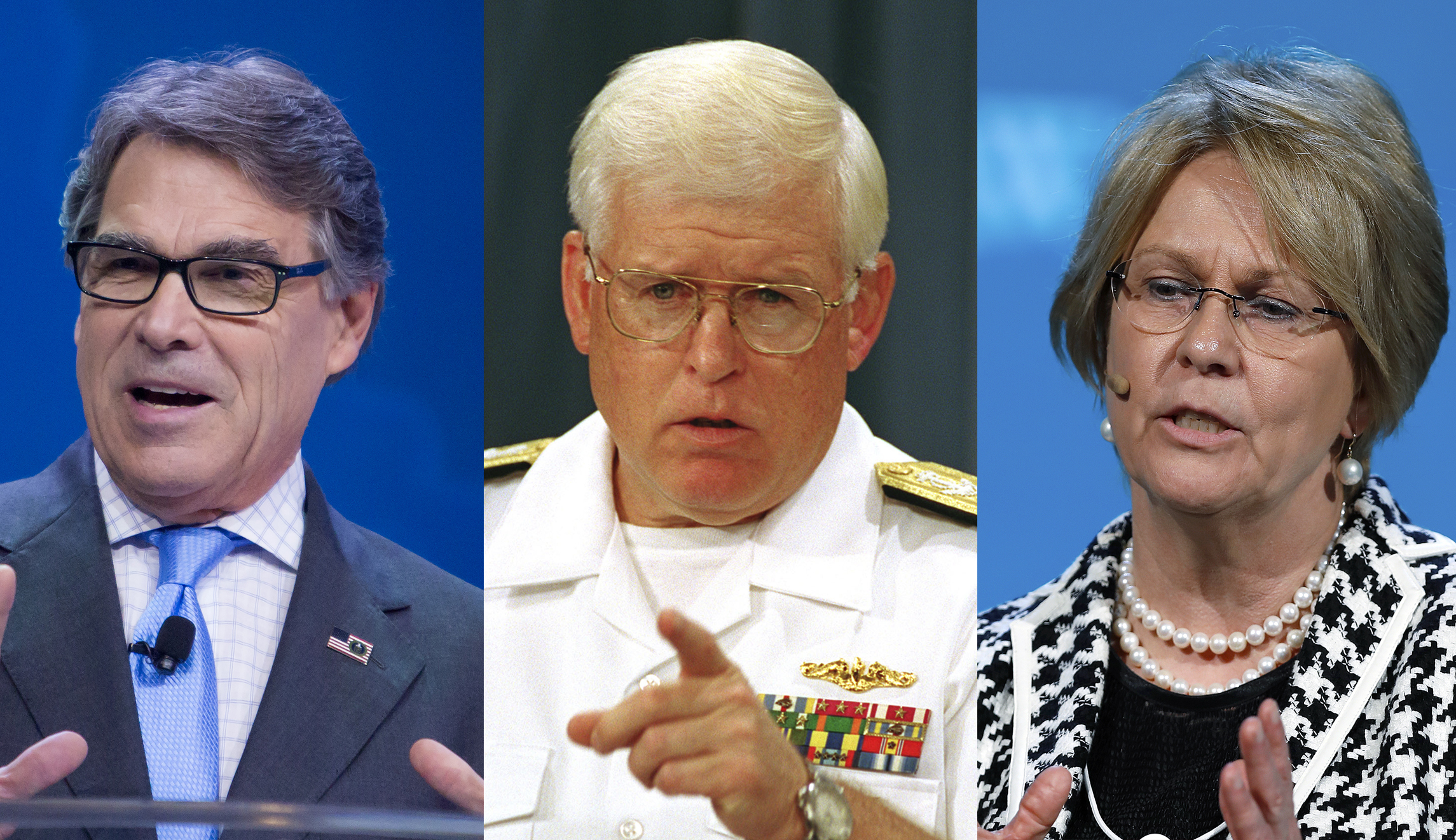 Rick Perry taps Texas oil chief and nuclear submariner as top advisers