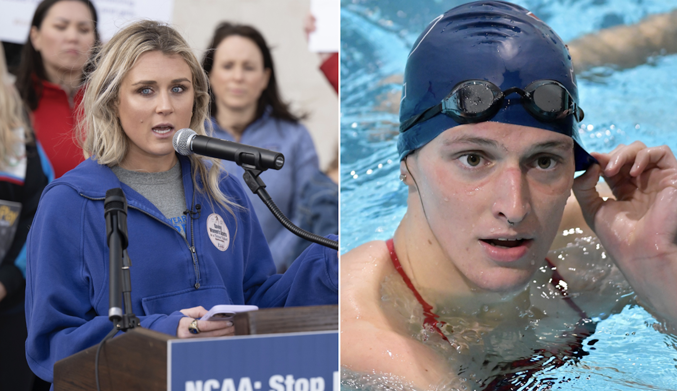 Riley Gaines says Lia Thomas ‘stole a national title’