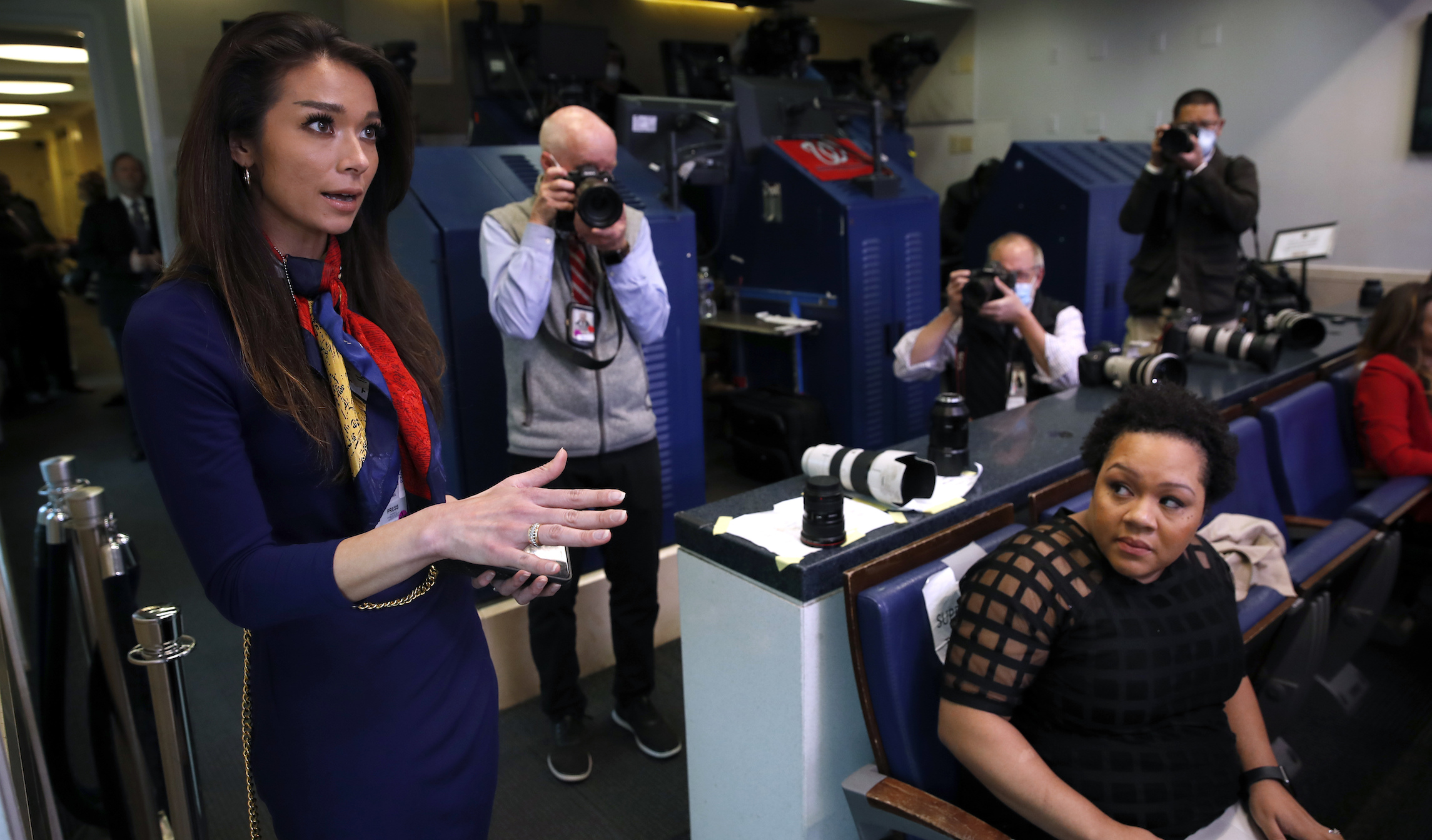 ‘WHCA has discriminated against OAN’: Conservative network asks White House to intervene after briefing room dust-up