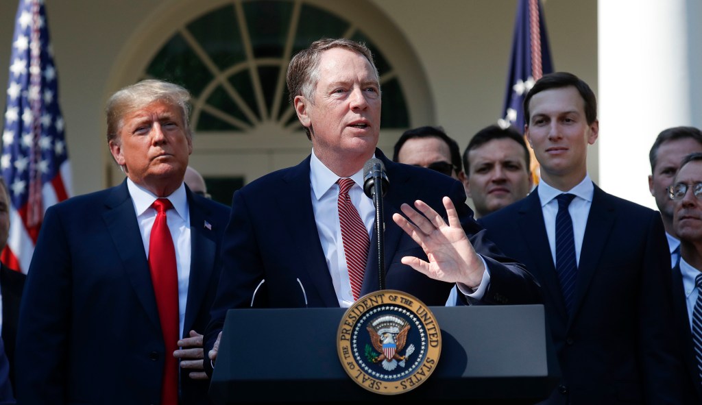 Trade hardliner Robert Lighthizer to lead next China talks