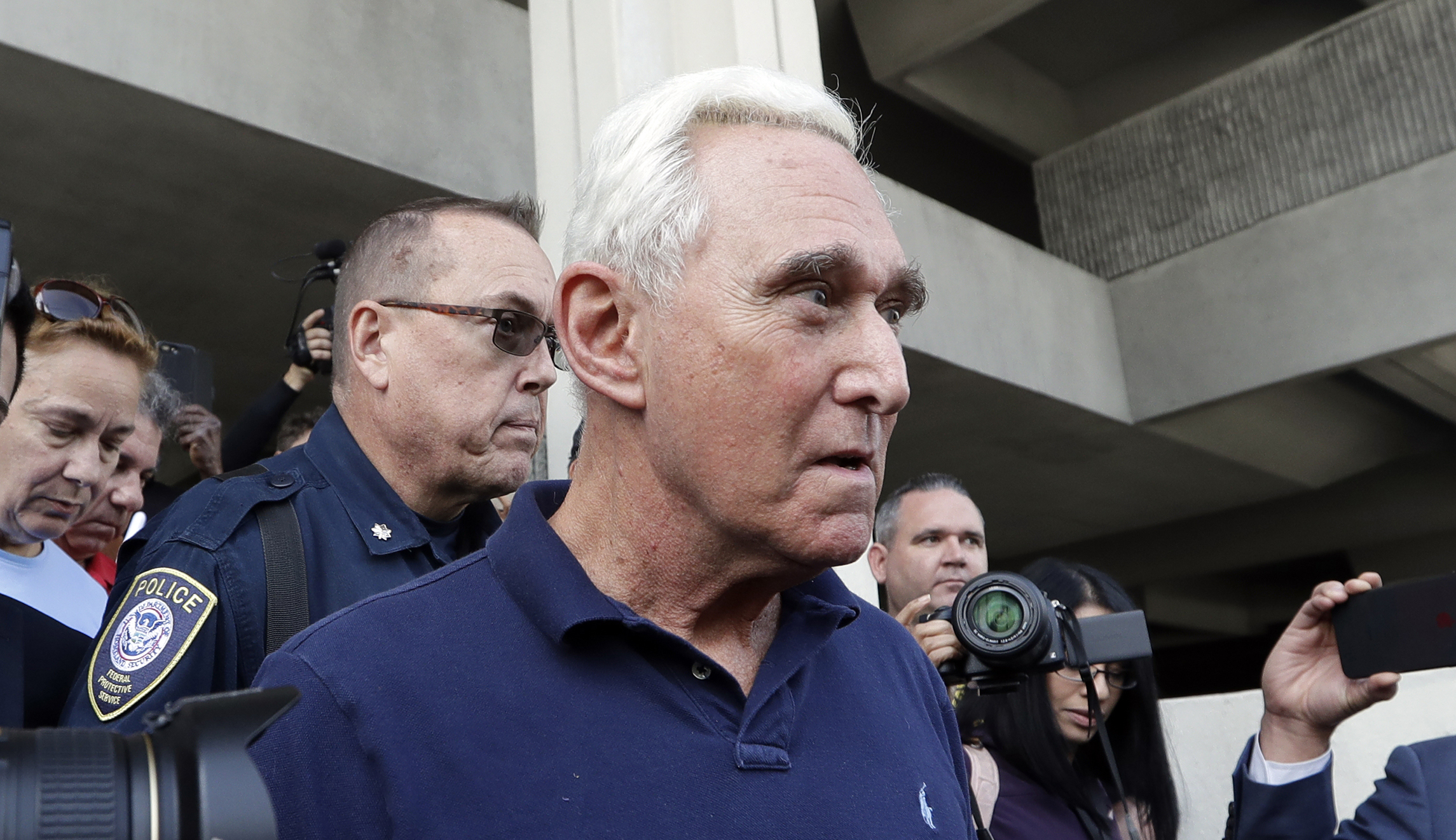 CNN reveals second crew set up at different location as Roger Stone insists network was tipped off about FBI raid