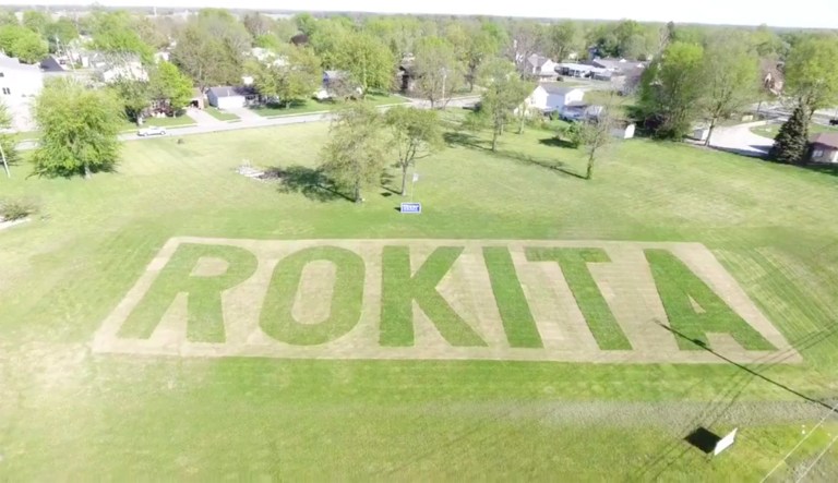 Todd Rokita lawn 