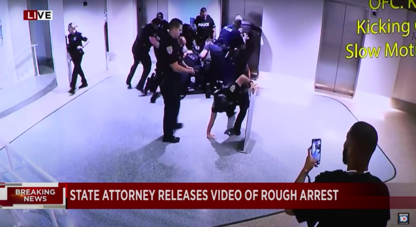 Five officers charged after ‘excessive force’ incident at Miami Beach hotel