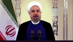 Hassan Rouhani compares 'kneeling' on George Floyd's neck to US treatment of Iran in UN speech