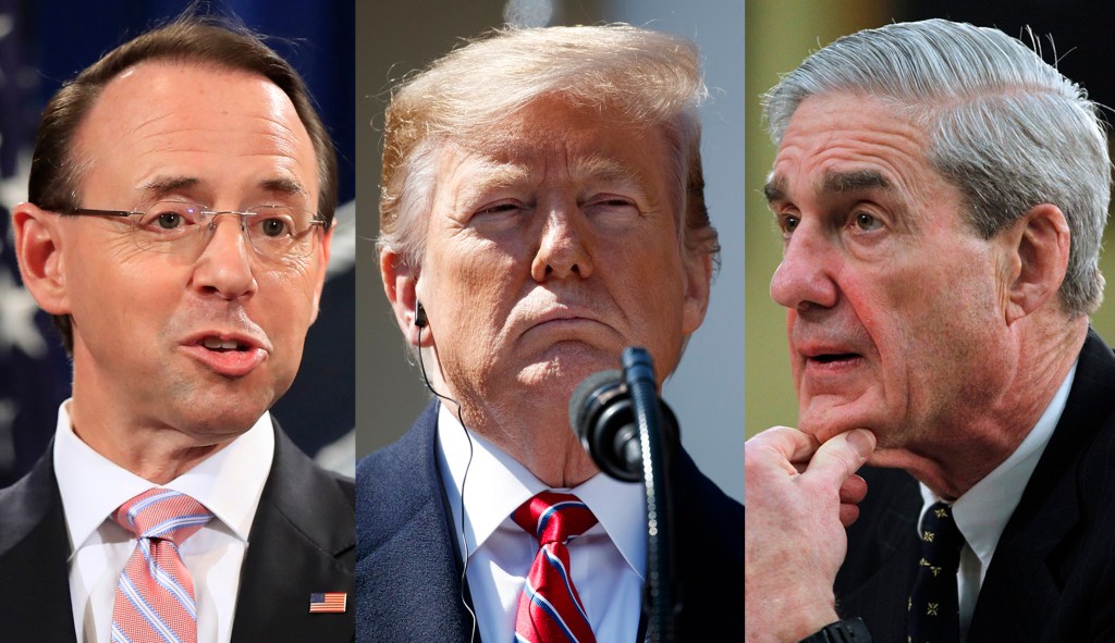 What the key players surrounding Mueller’s report are doing