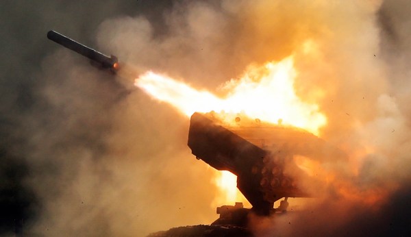 Russia markets heavy flamethrower to foreign customers