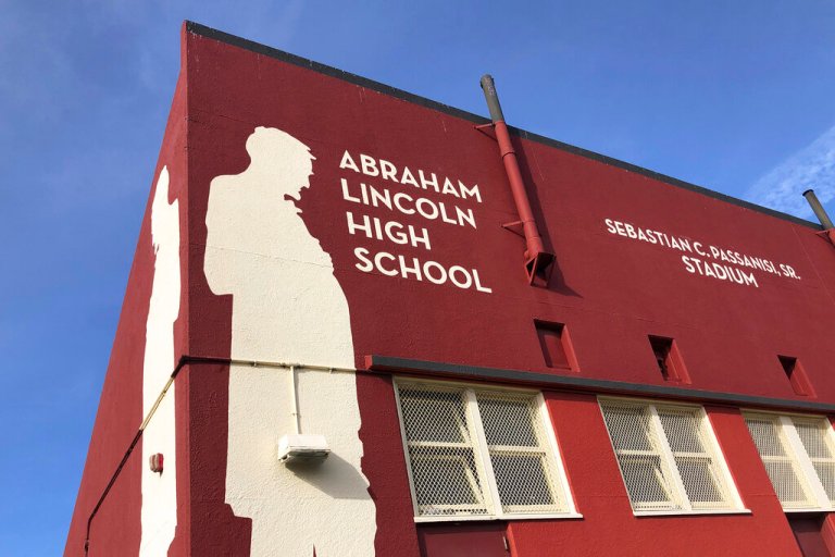 Abraham Lincoln High School in San Francisco.