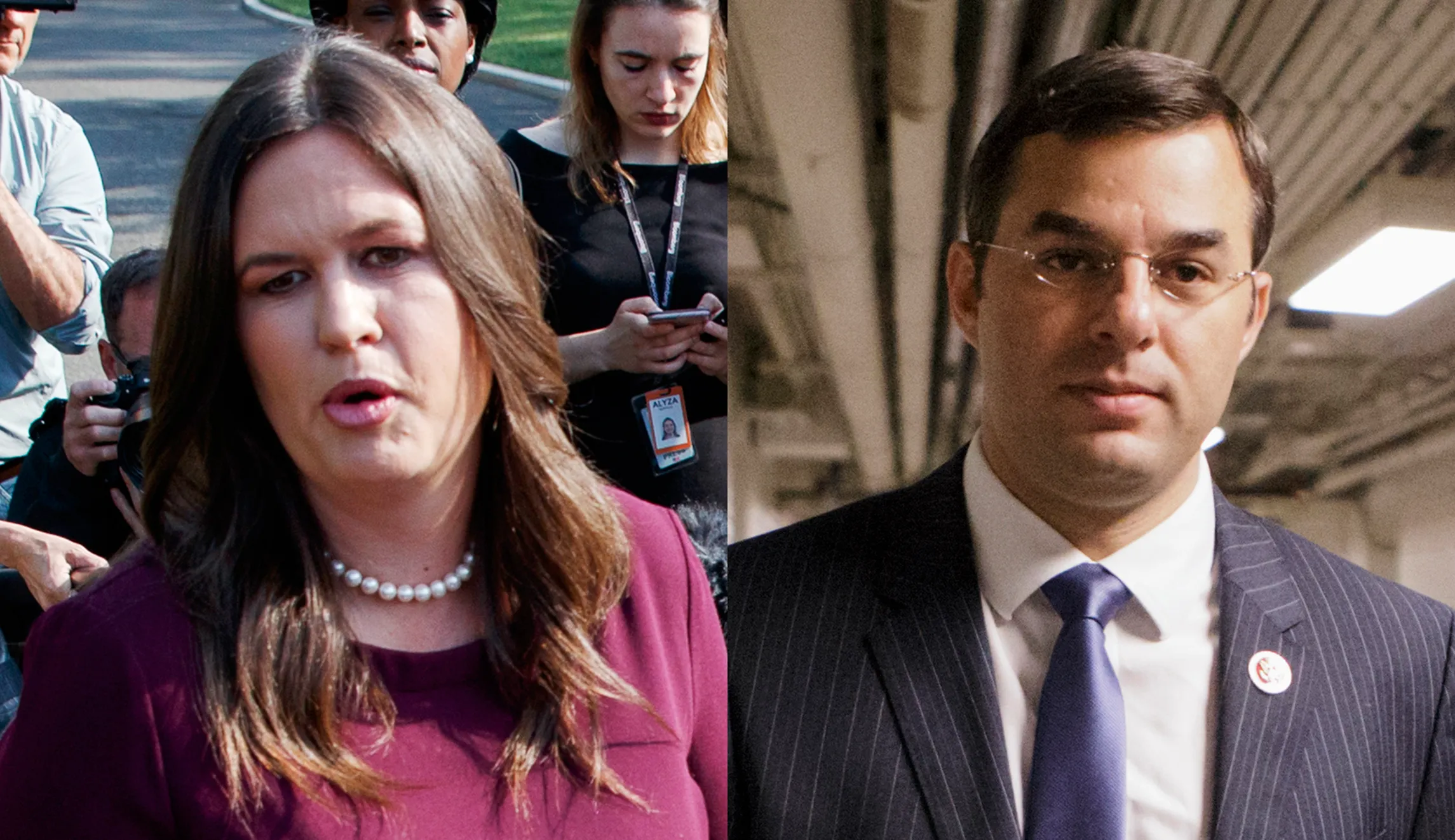 Sarah Sanders says impeachment-demanding Republican Justin Amash isn’t ‘worth the time’