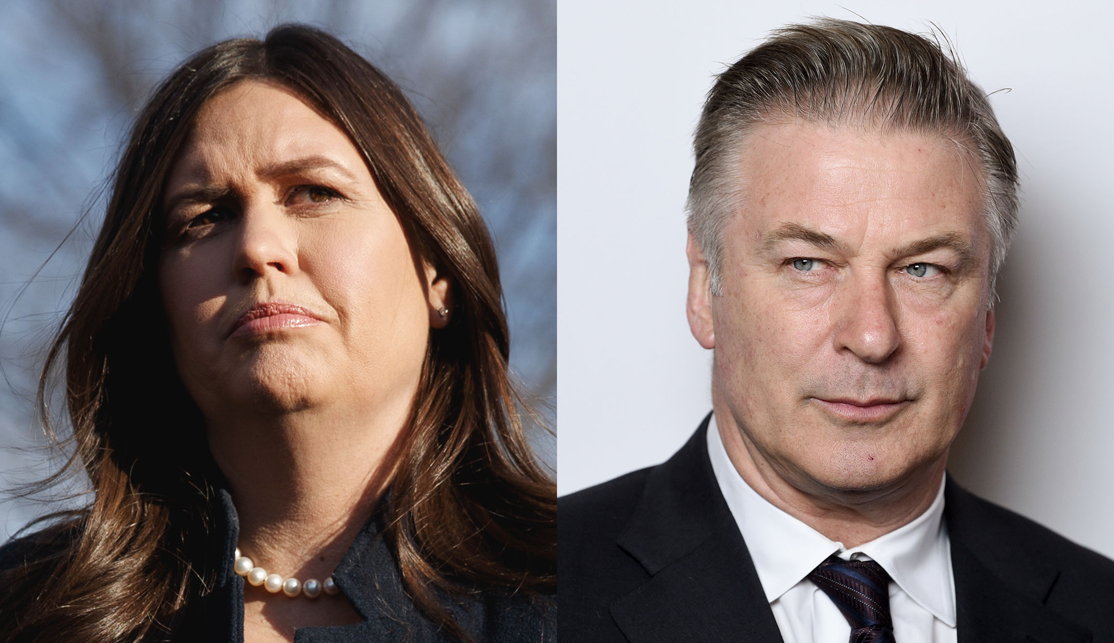 Alec Baldwin calls Sarah Sanders a ‘mouthpiece for fascism’