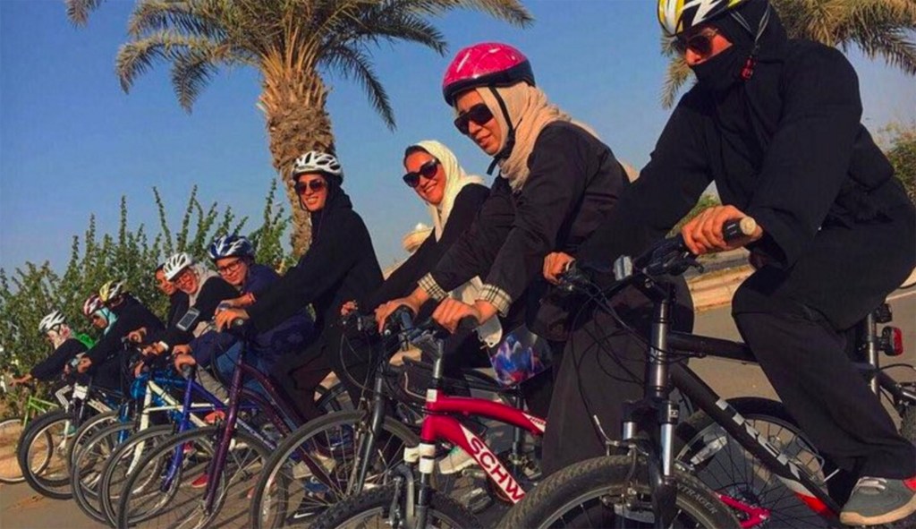 Saudi Arabia’s first female cycle race serves US national security