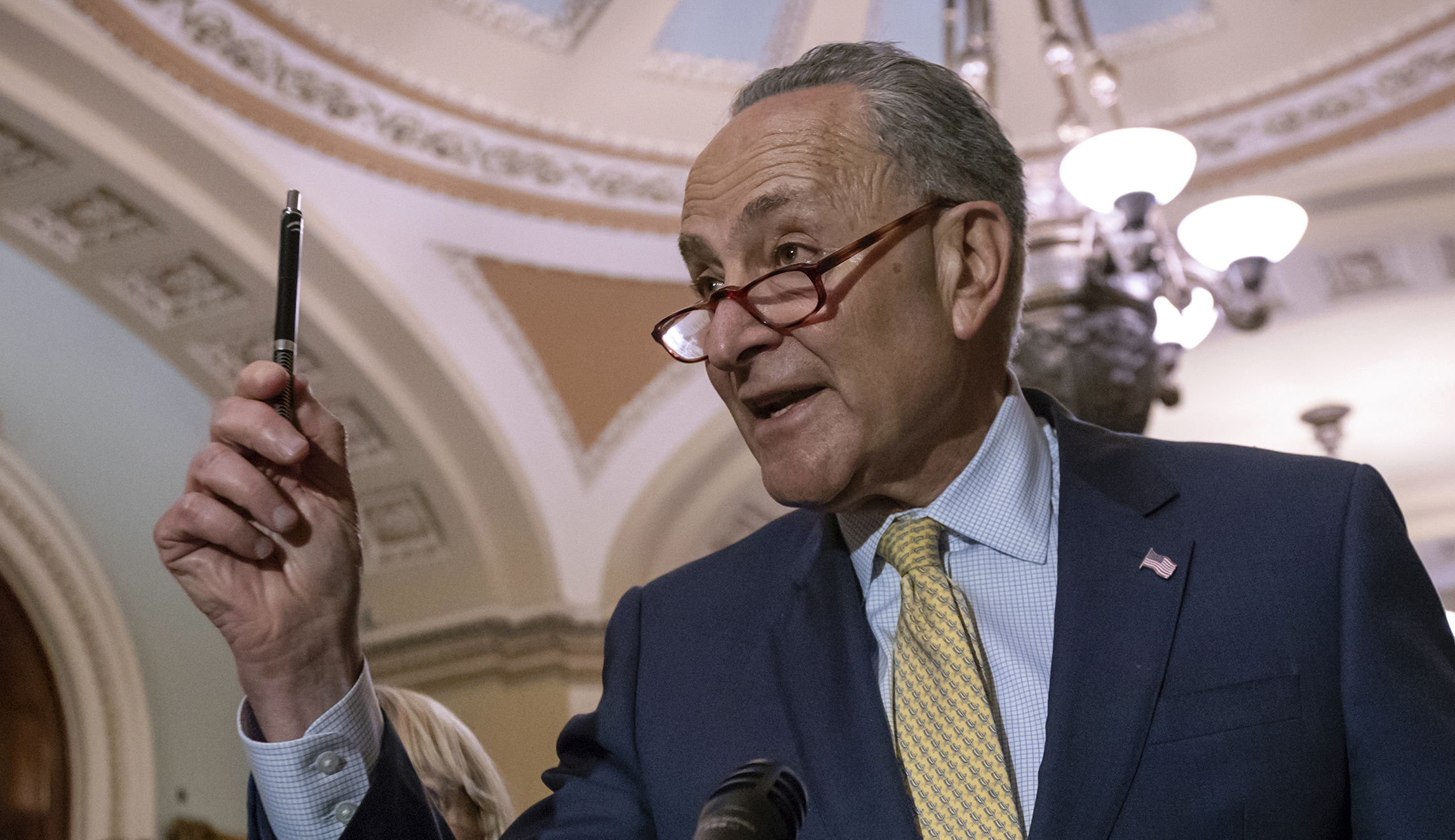 Chuck Schumer asks what ‘damaging information’ does Putin hold over Trump