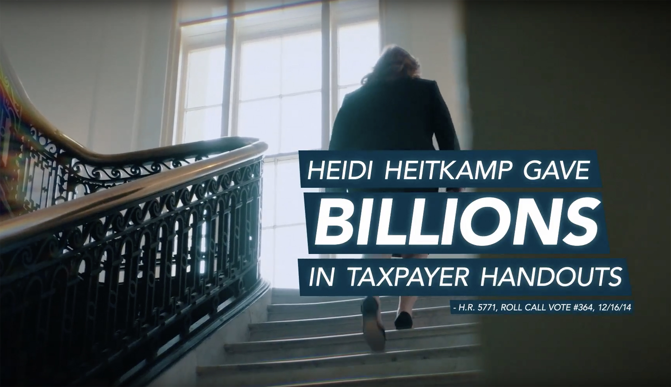 Koch group runs ads attacking Heidi Heitkamp for tax vote