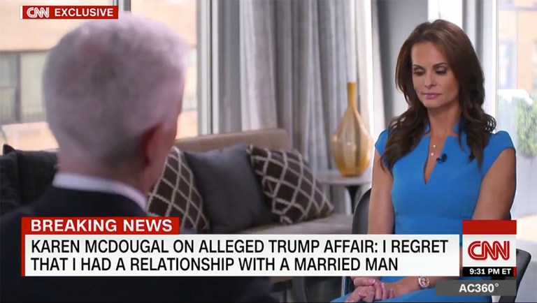 Ex-Playboy model who alleges affair with Trump sues Fox News for defamation
