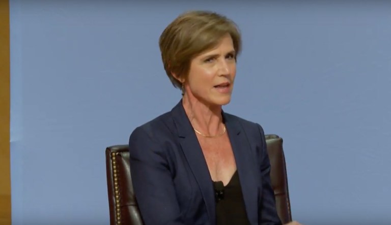 Sally Yates, for her husband’s sake: ‘I’m not saying absolutely never’ to running for office