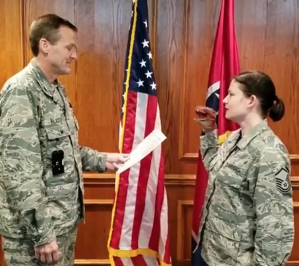Colonel retires after letting master sergeant use dinosaur puppet in re-enlistment ceremony: WATCH