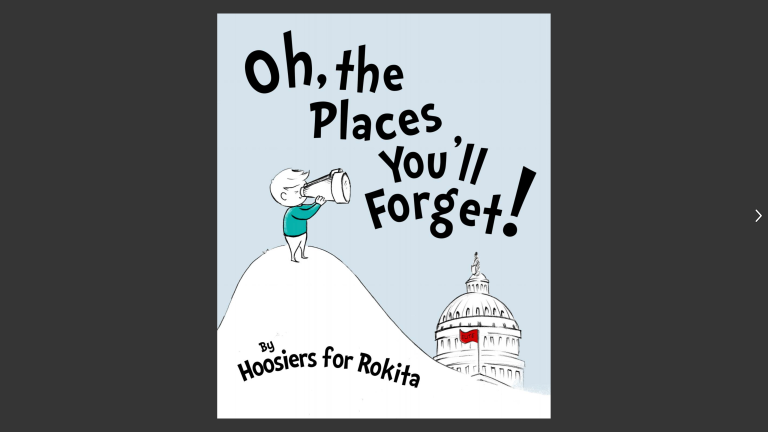 Horton hears a campaign ad: Todd Rokita publishes a children’s book savaging his opponent for Senate