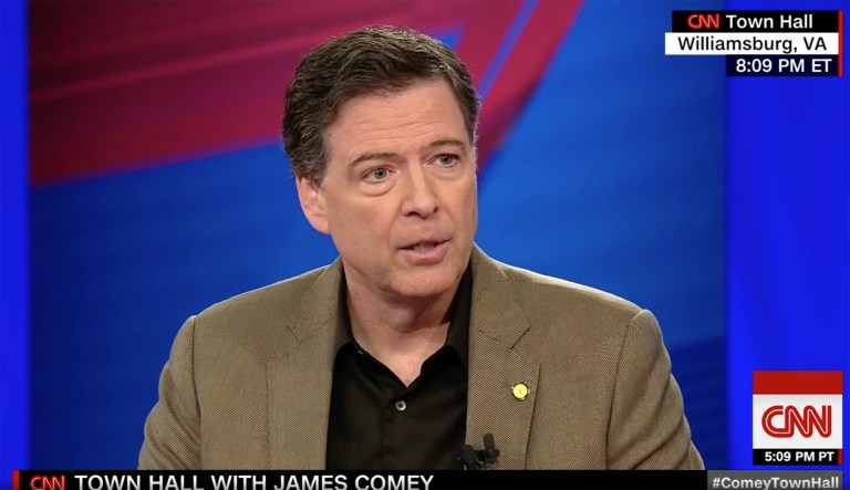 James Comey on Trump: ‘We should root for our president’