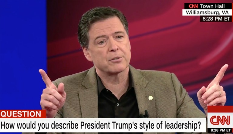 James Comey denies leaking memos, sees 'no credible claim' he broke law