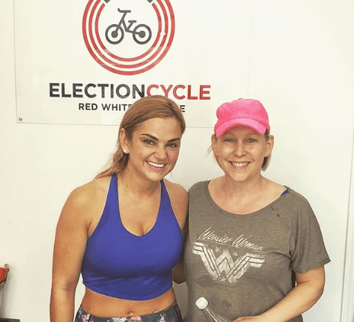 Sen. Kirsten Gillibrand shows her spin at DC’s Election Cycle