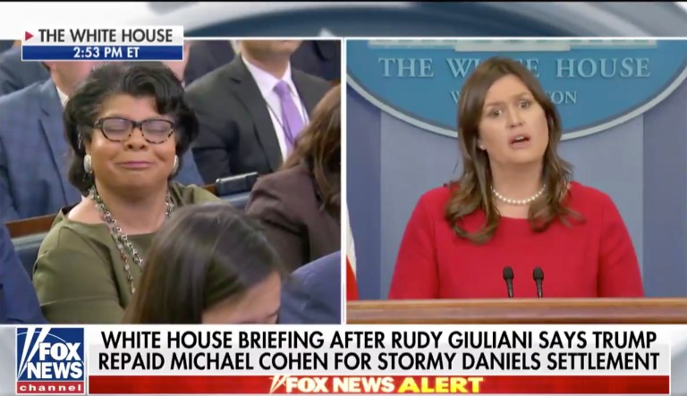 April Ryan: Sarah Sanders’ response to Giuliani question was ‘very street’
