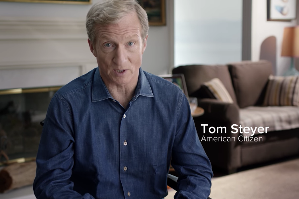 Impeachment advocate, 2020 Dem Tom Steyer called ‘clear, present danger’