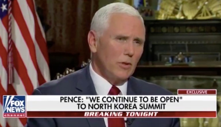 Mike Pence: It would be a ‘great mistake’ if Kim Jong Un believed he could ‘play’ Trump