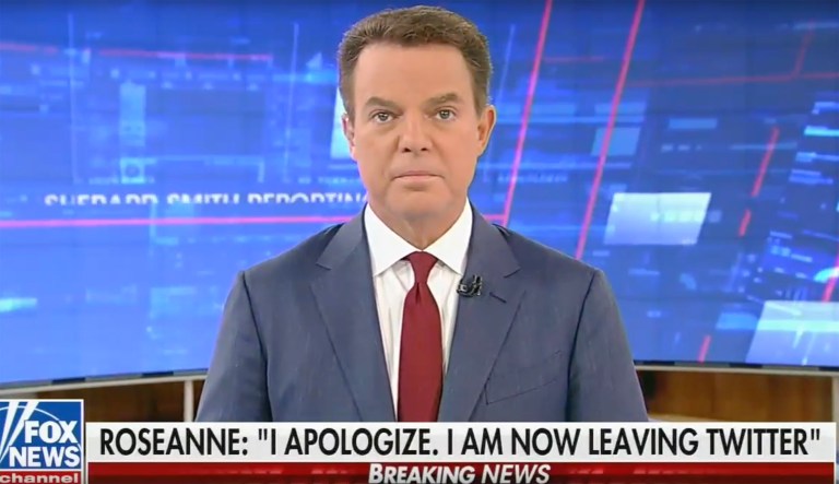 Fox News' Shepard Smith: 'Racism is not funny and Roseanne Barr is a racist'