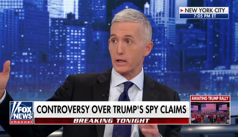 Trey Gowdy tears into Adam Schiff for ‘doing a disservice’ but concedes no evidence of Trump’s ‘spygate’