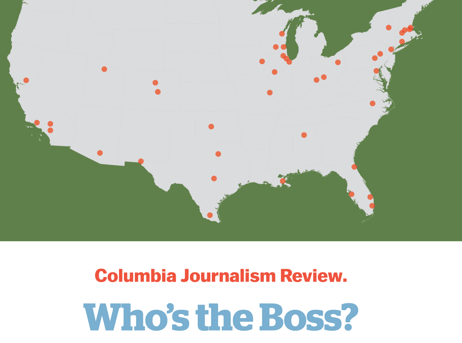 Today’s top journos: White, male, elite