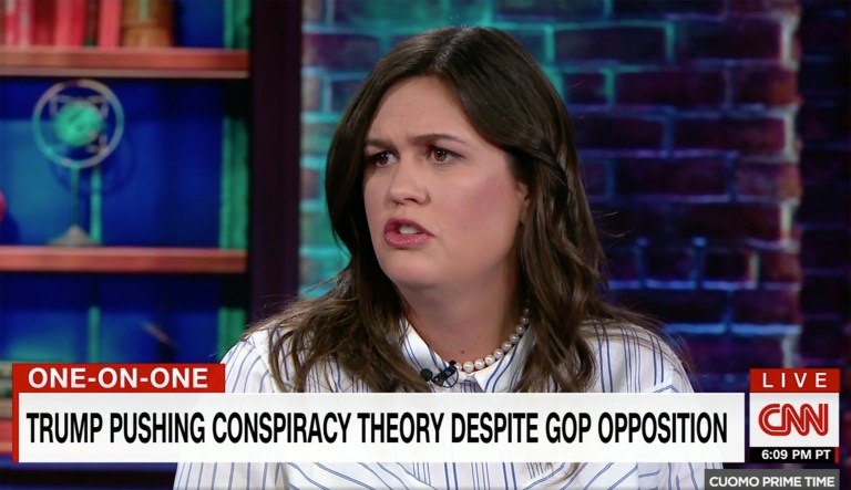 Sarah Sanders on CNN: ‘Unfortunately you guys quit reporting the news’