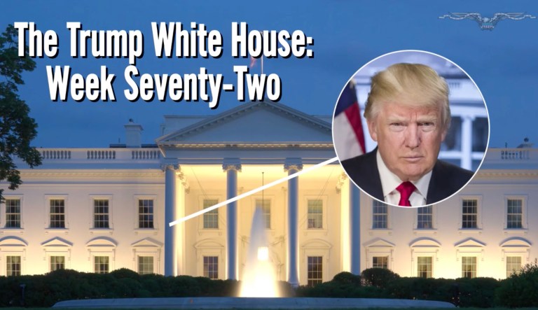 The Trump White House in review: Week 72