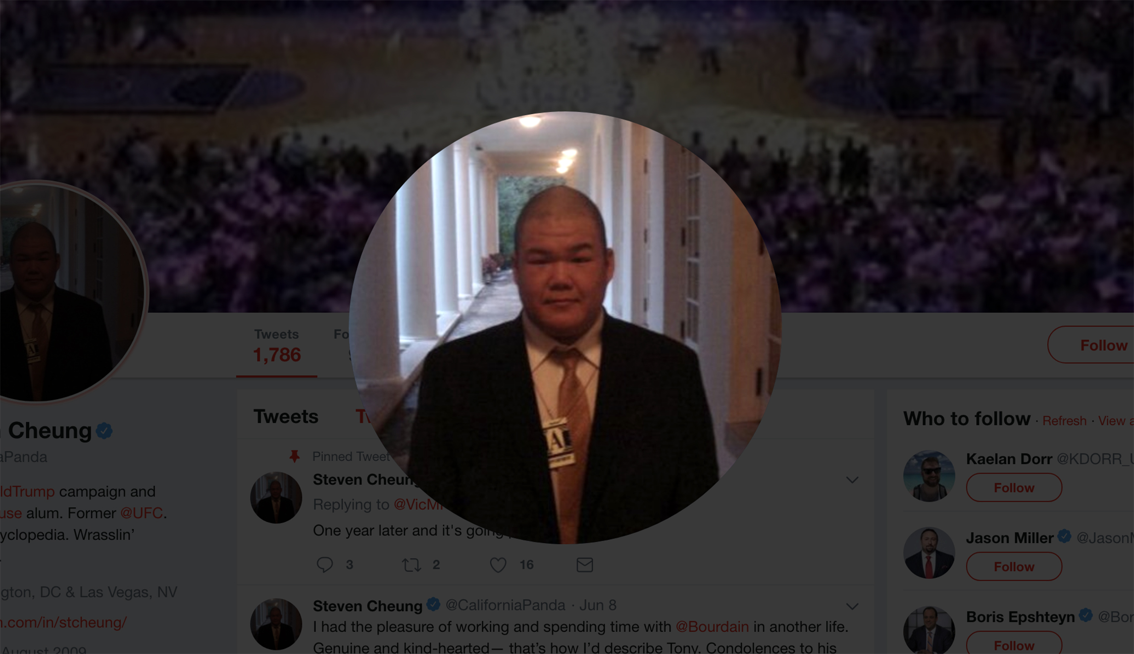 Trump comms aide Steven Cheung leaves White House
