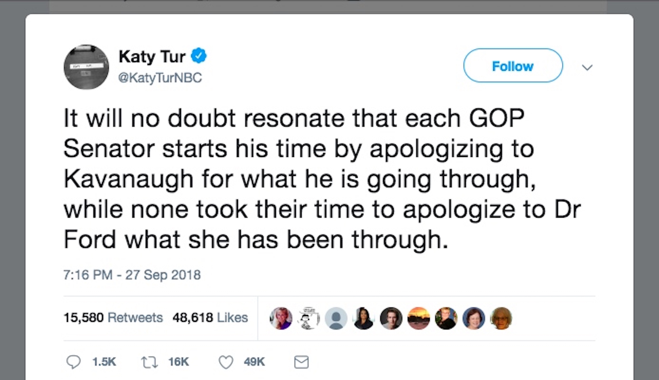 Katy Tur’s false tweet goes viral