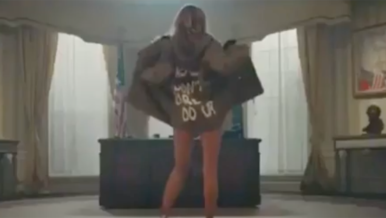 Actress who portrayed Melania Trump stripping in T.I. music video getting death threats