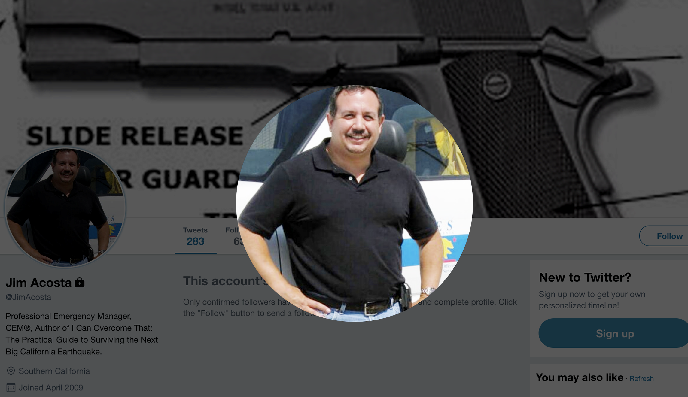 Wrong Jim Acosta gets online backlash over microphone controversy