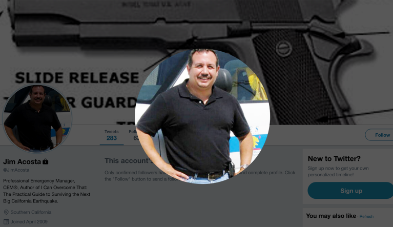 Wrong Jim Acosta gets online backlash over microphone controversy