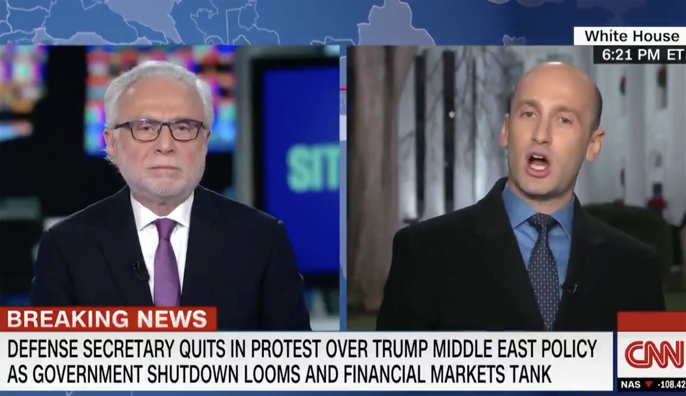 Stephen Miller should get Wolf Blitzer’s job