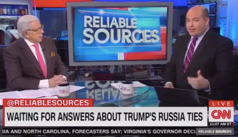 CNN’s Brian Stelter: Coverage of ‘snowstorms and scares at malls’ burying Trump-Russia news