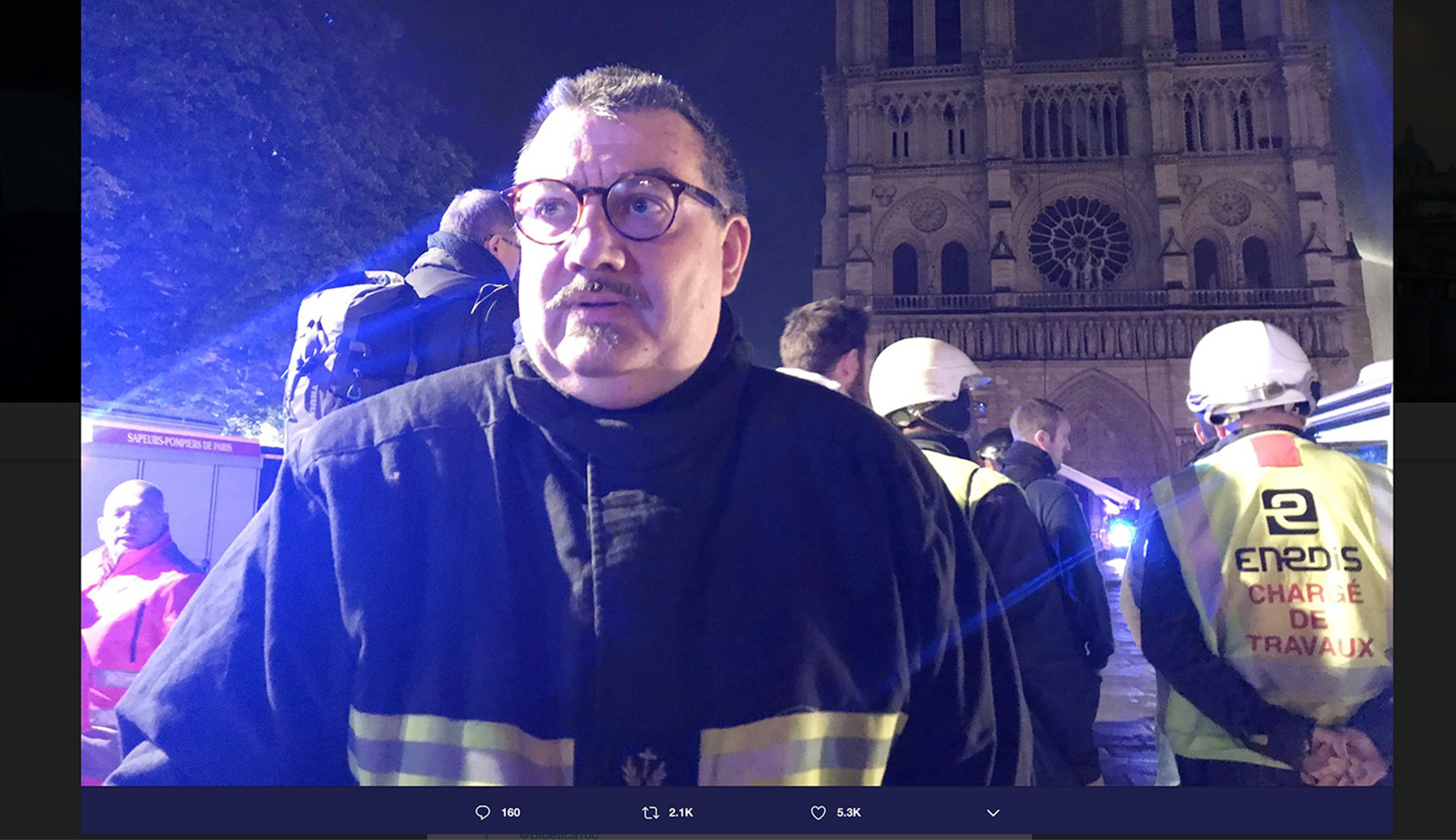 Fire chaplain ran into burning Notre Dame to save crown of thorns, other artifacts