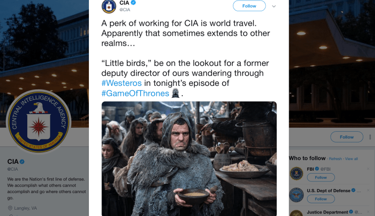 Former deputy CIA director makes appearance in latest ‘Game of Thrones’ episode