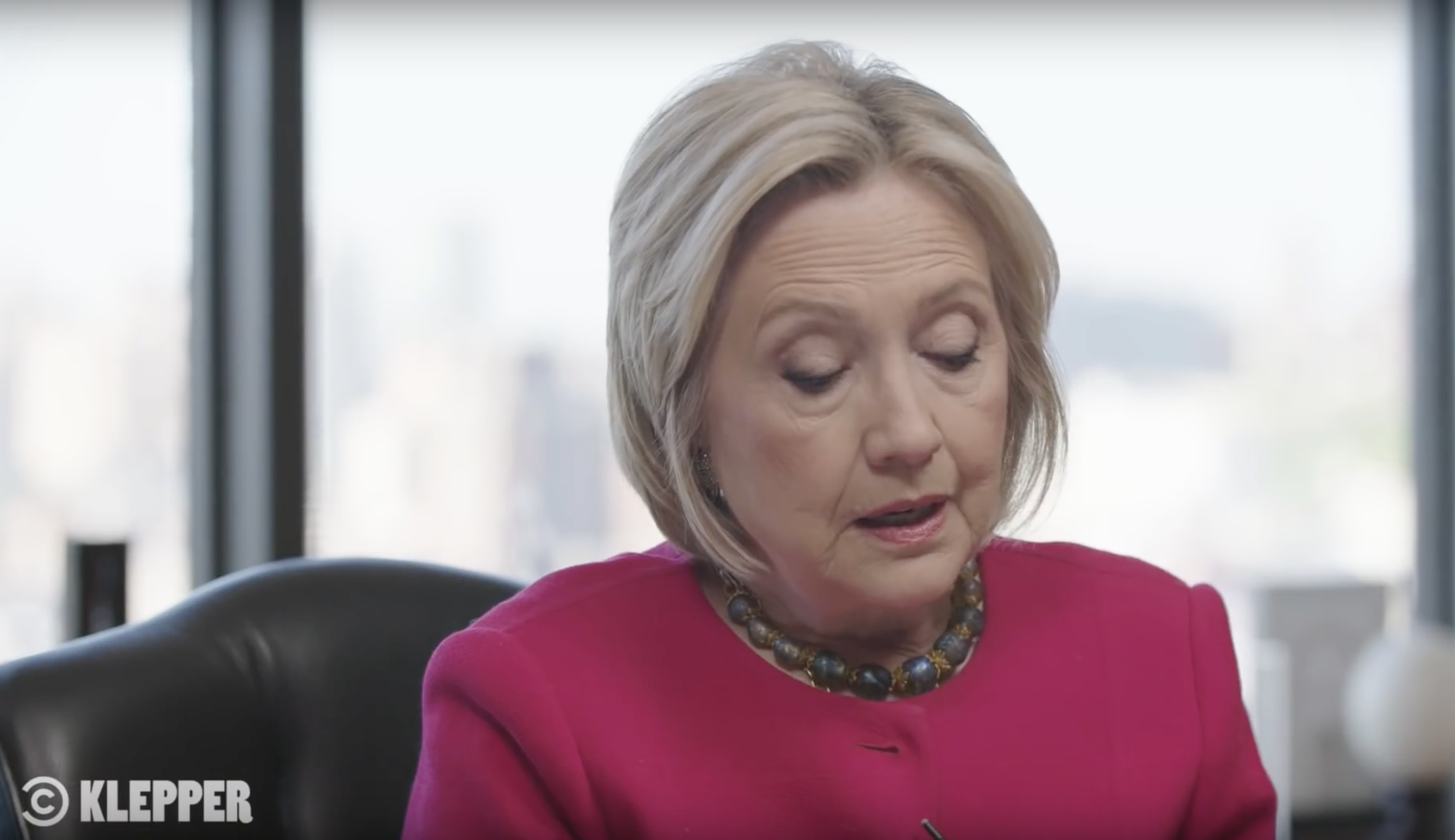 WATCH: Hillary Clinton reads Mueller report to dramatic music