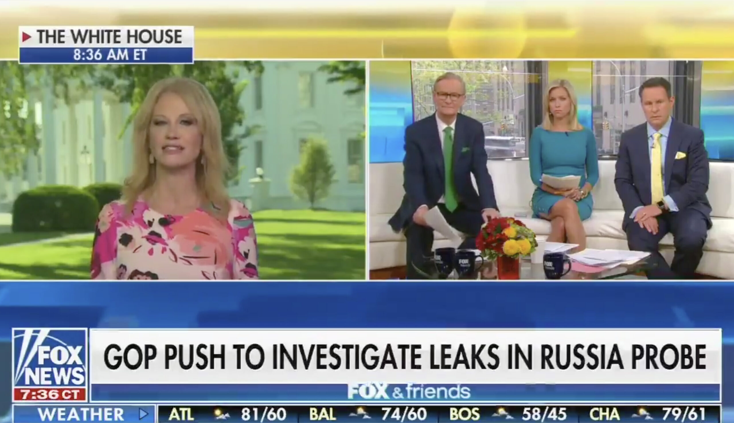 Kellyanne Conway on investigating FBI, DOJ leaks: ‘What is everyone afraid of?’
