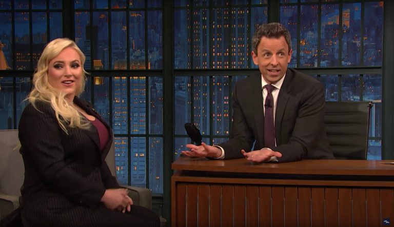 Meghan McCain’s husband: Seth Meyers is proof ‘white men get ahead despite their obvious lack of talent’